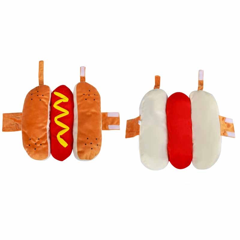 Funny Pet Costume Hot Dog 