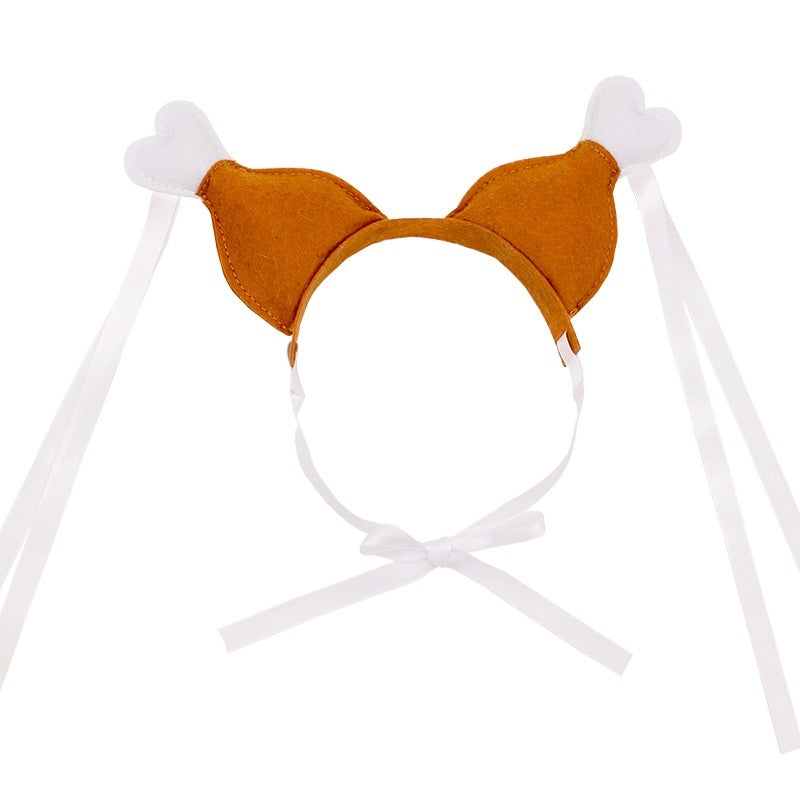 Funny Pet Headwear Chicken Leg