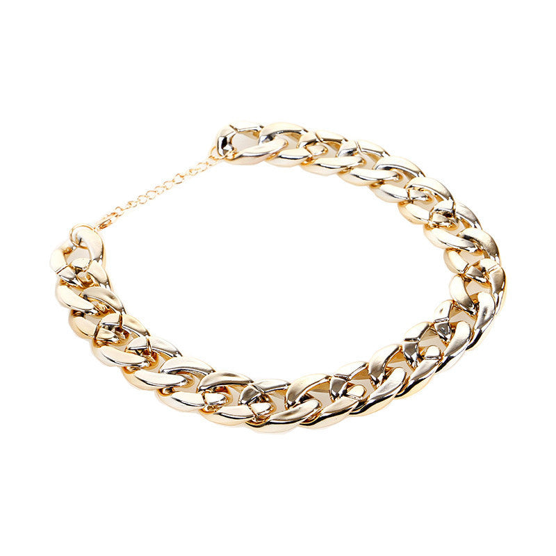 Pet Collar Chain Gold
