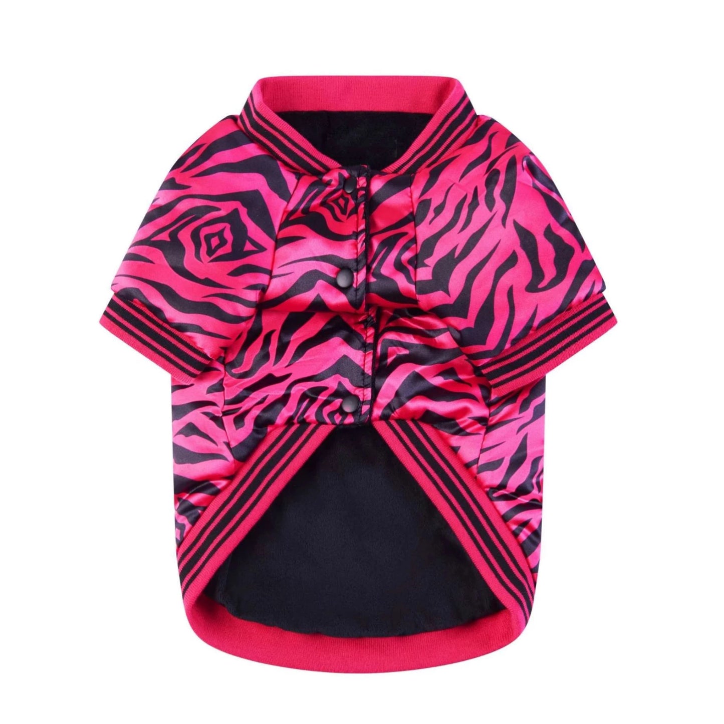 Pet Fancy Jacket Zebra Pink