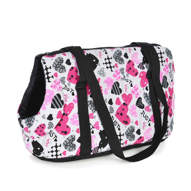 Pet Travel Bag Hearts