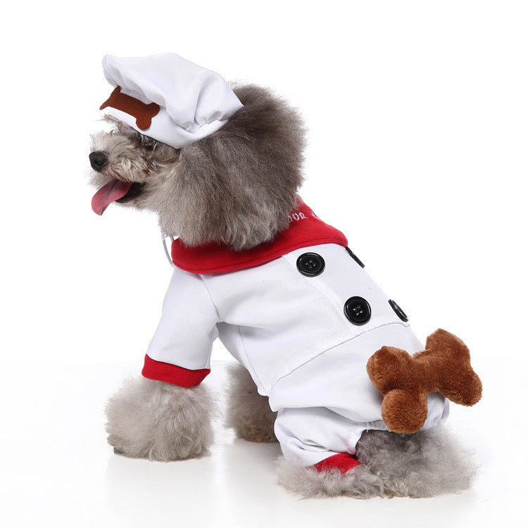 Funny Pet Costumes Collection Chef