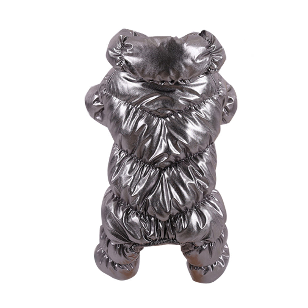 Pet Down Jacket Silver