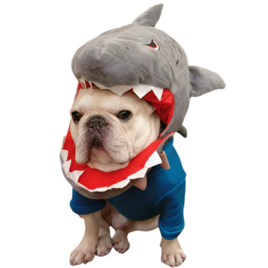 Funny Pet Headwear Predator Shark