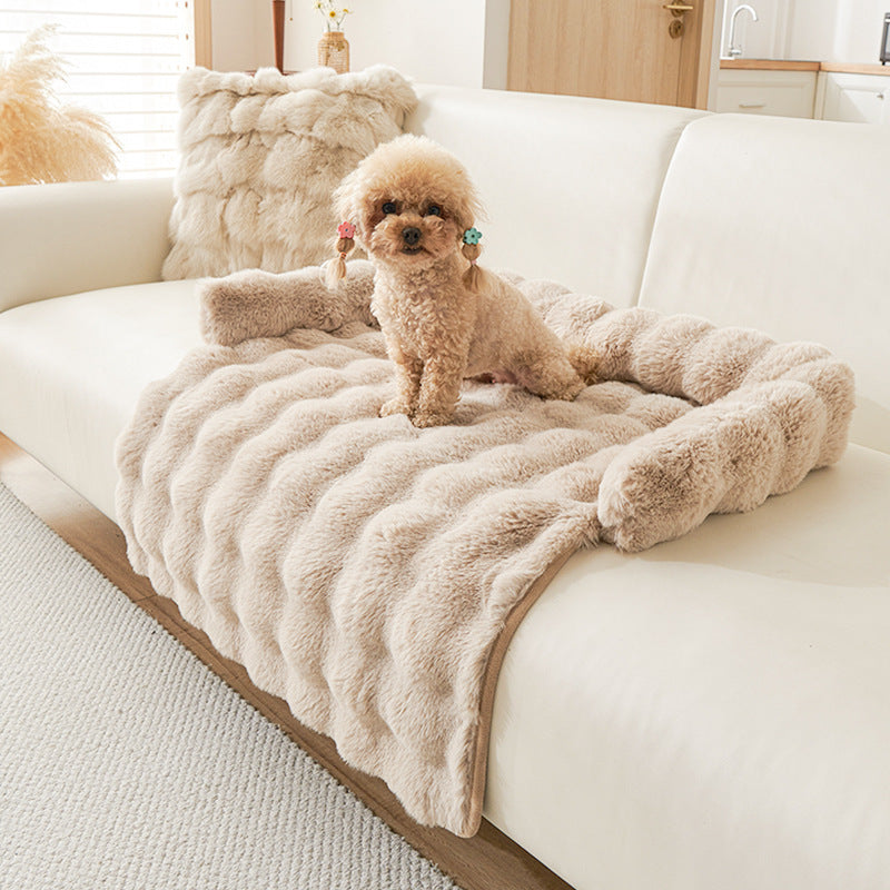 Pet Couch Mat Beige