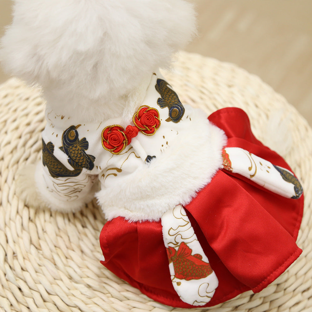 Funny Pet Costume Chinese New Year