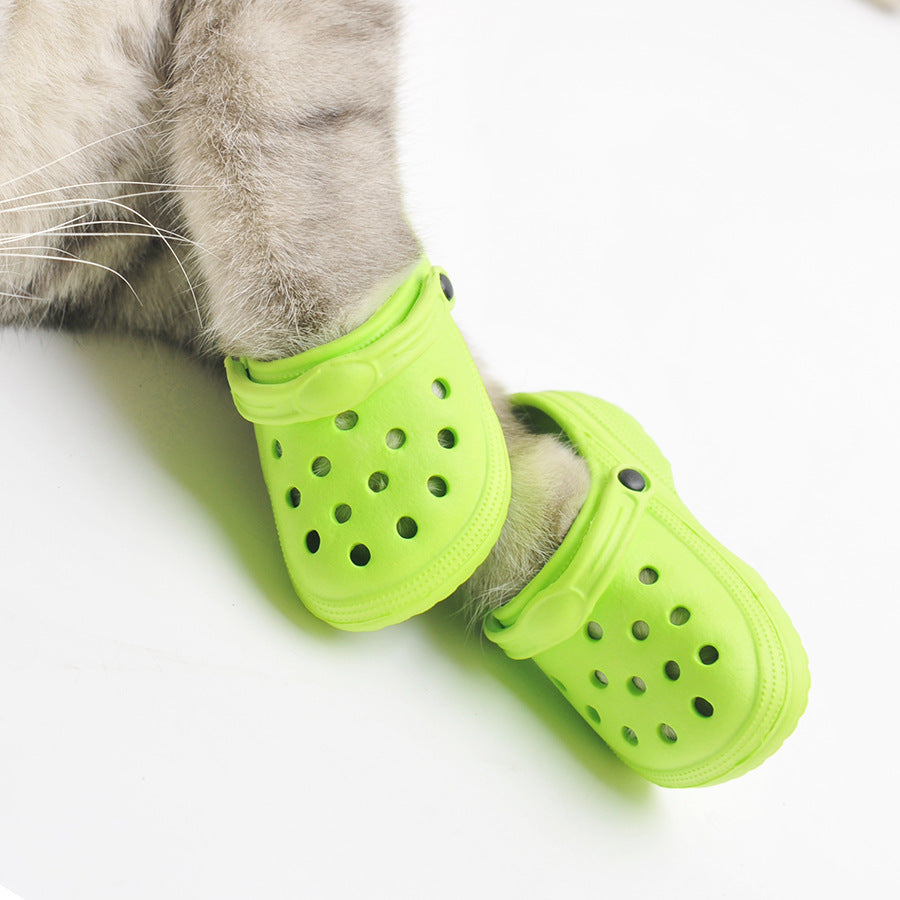 Pet Crocs Green