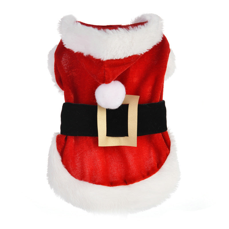 Funny Pet Costume Santa