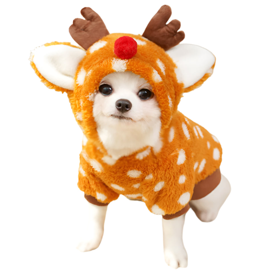 Funny Pet Costume Reindeer
