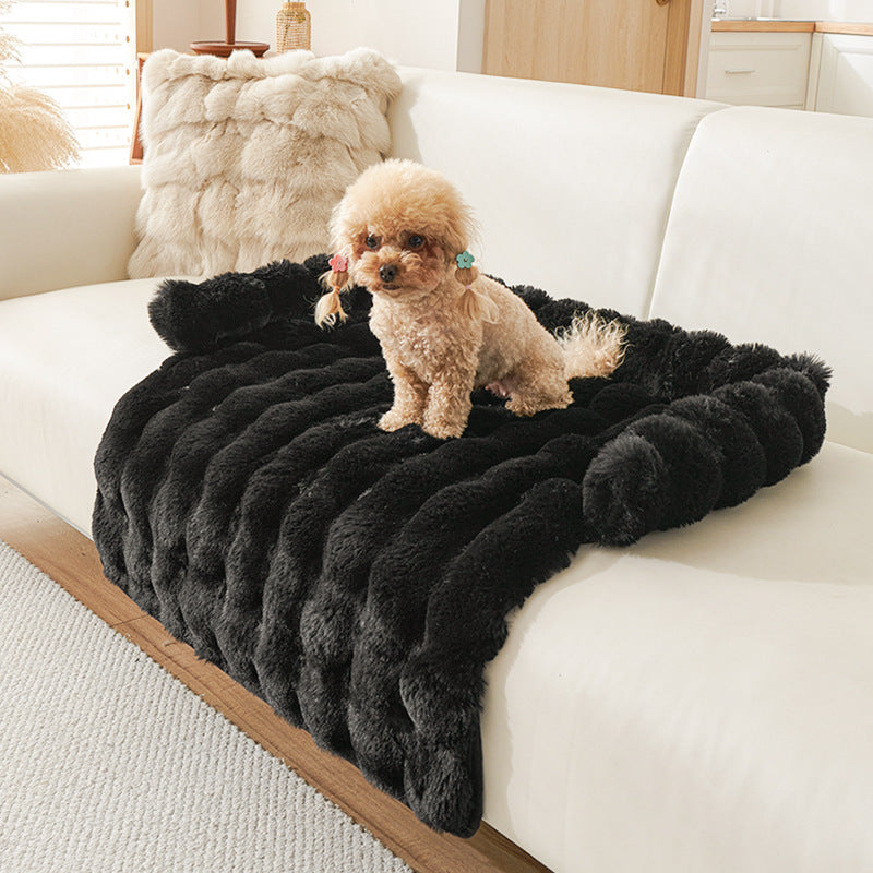 Pet Couch Mat Black
