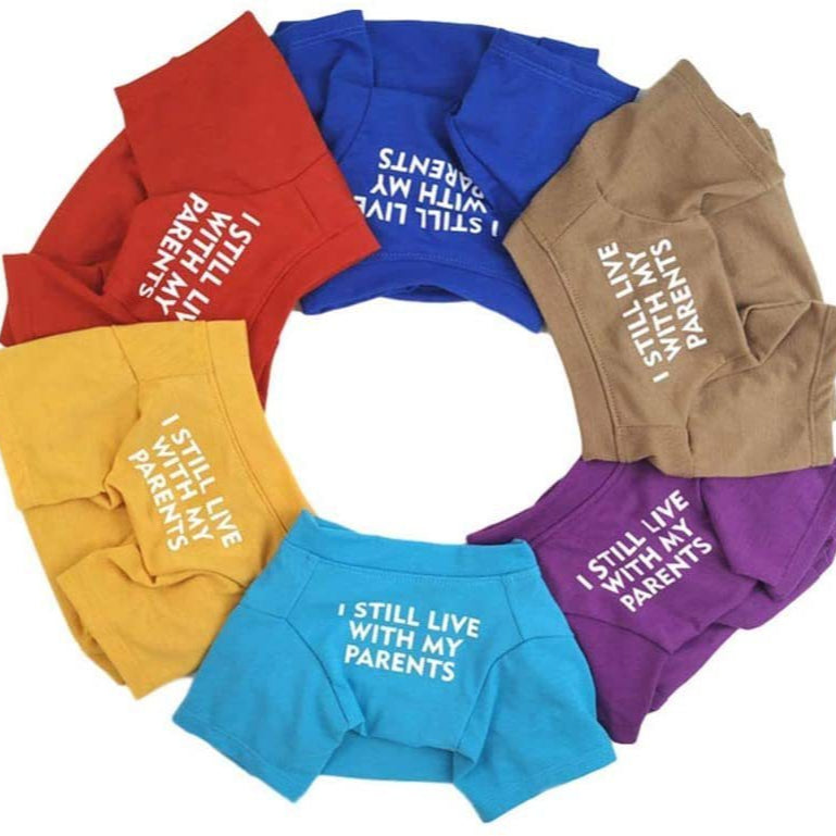 Pet T-shirts Funny Text