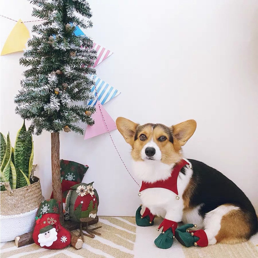 Pet Shoes Christmas Bell