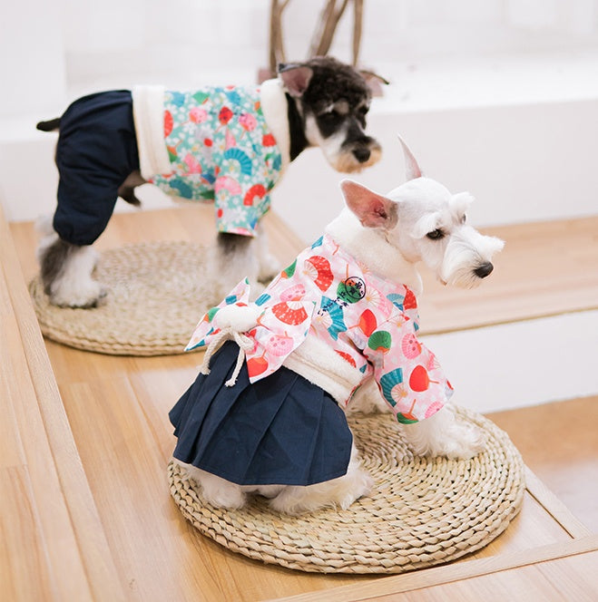 Funny Pet Costume Kimono 