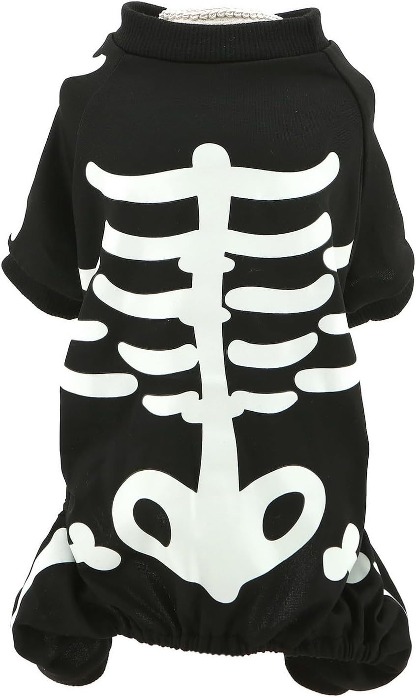 Funny Pet Costume Skeleton
