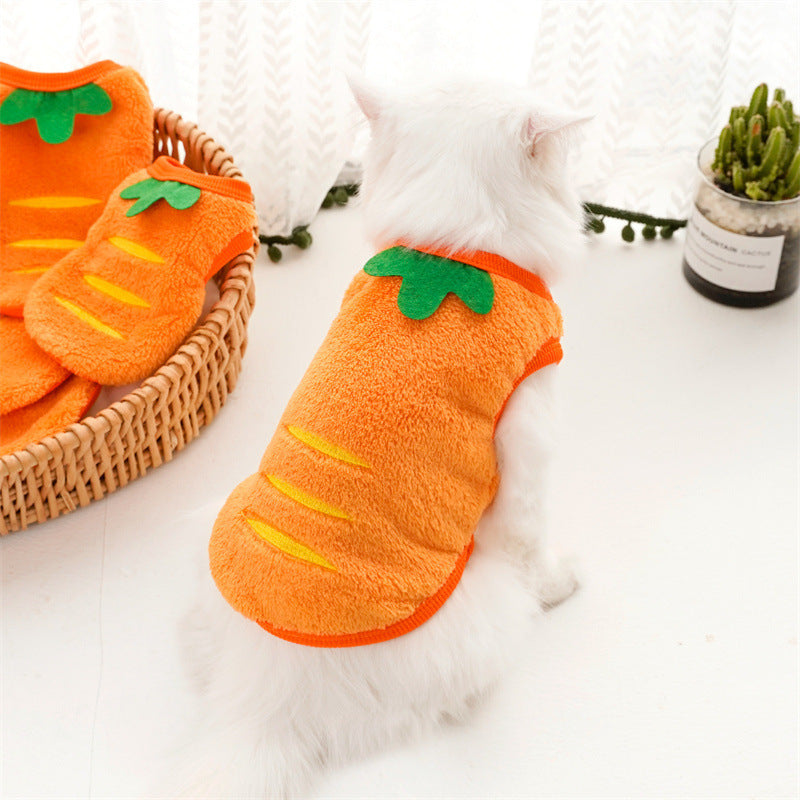 Funny Pet Costume Carrot