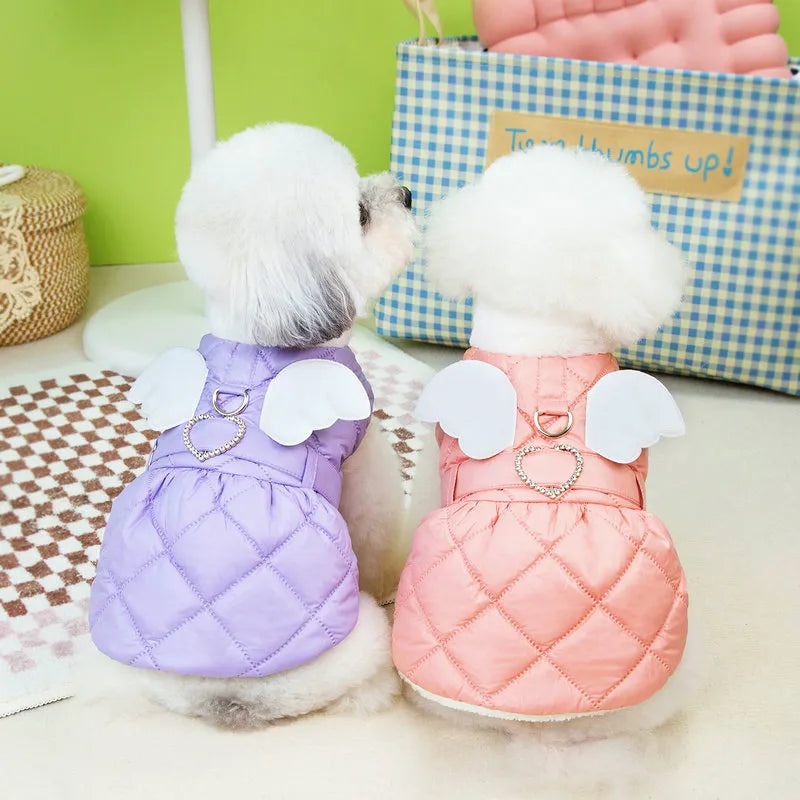 Pet Jackets Angel Wings