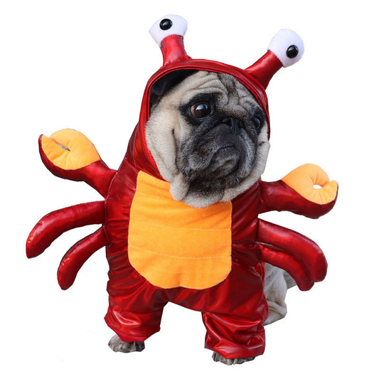 Funny Pet Costume Crab