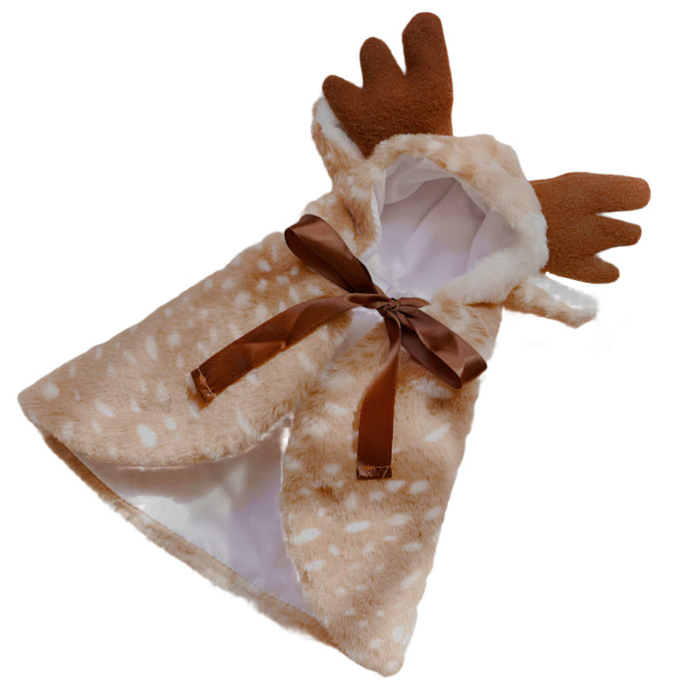 Funny Pet Costume Reindeer Cape