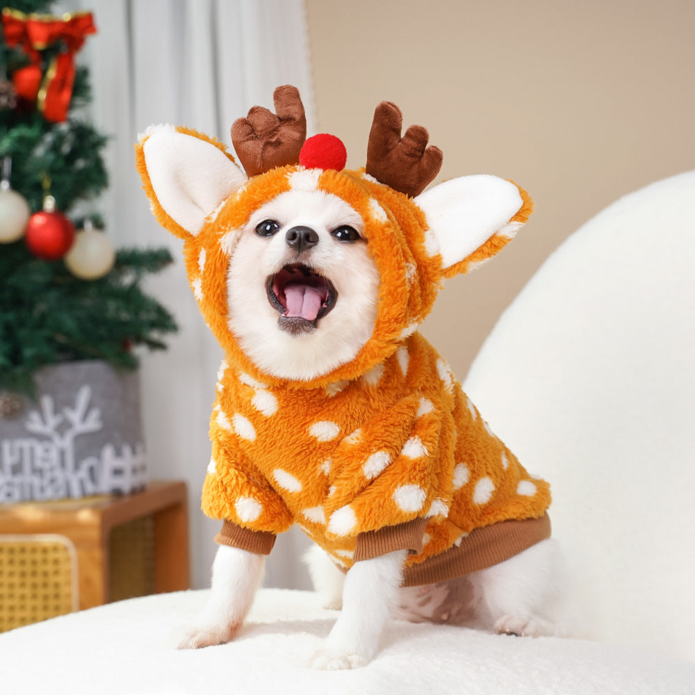 Funny Pet Costume Reindeer