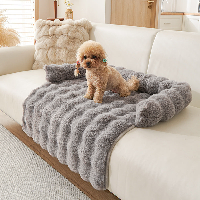 Pet Couch Mat Dark Gray