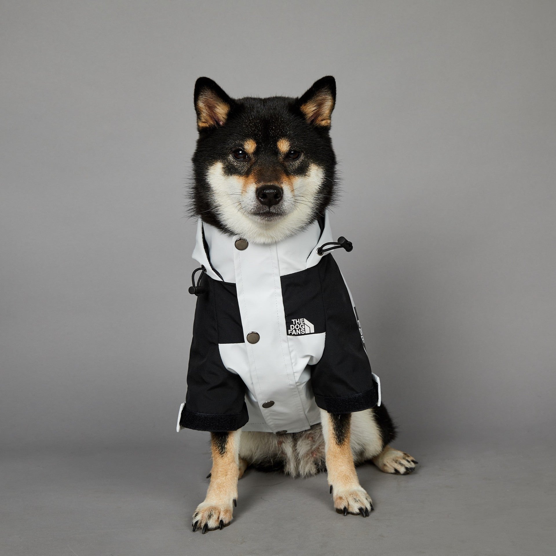 Pet Waterproof Shell Jacket White