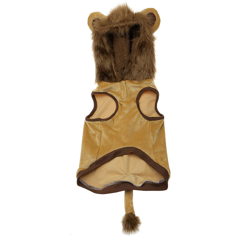 Funny Pet Costume Lion