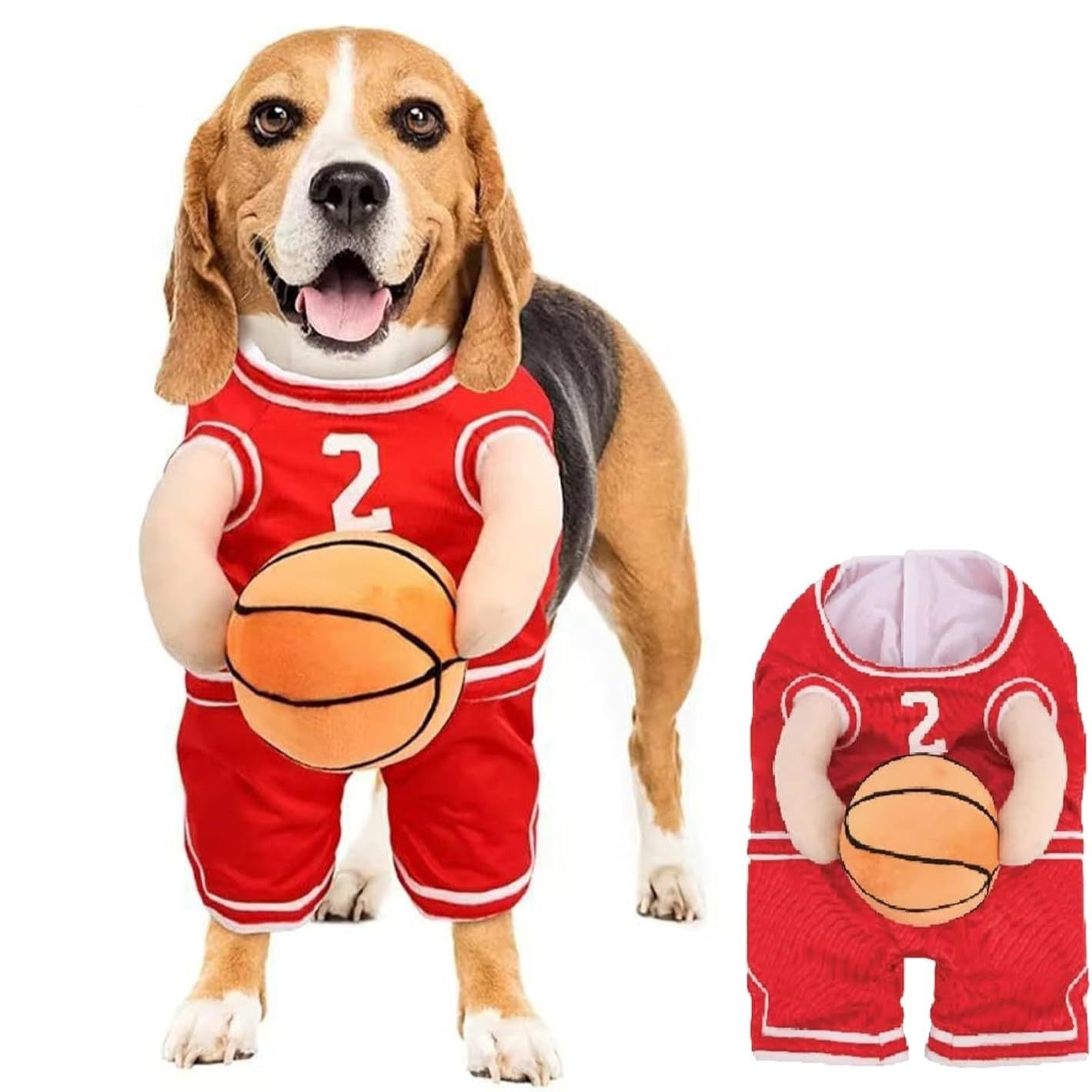 Funny Pet Costume Basketball Player