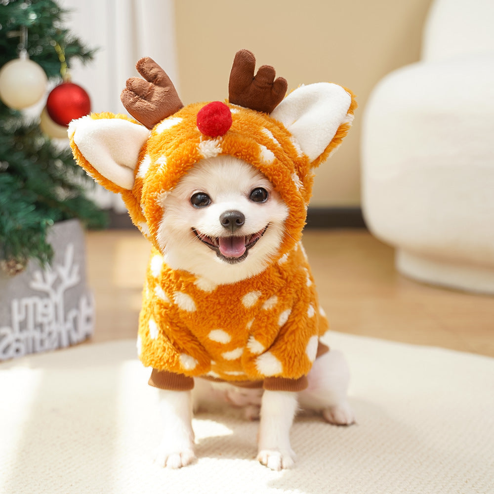 Funny Pet Costume Reindeer