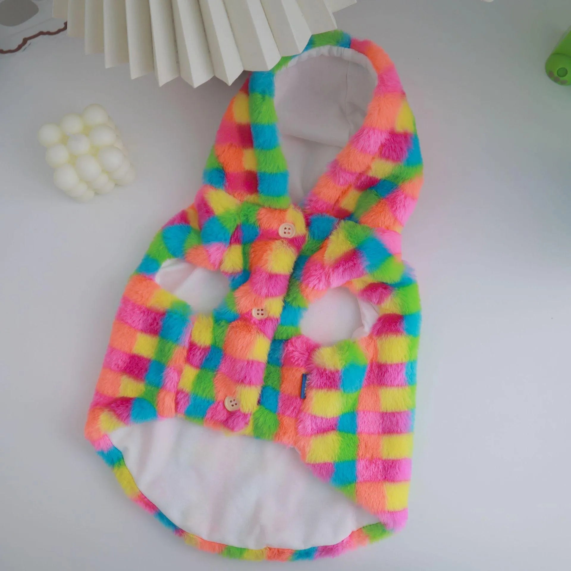 Pet Hoodie Fluffy Colours