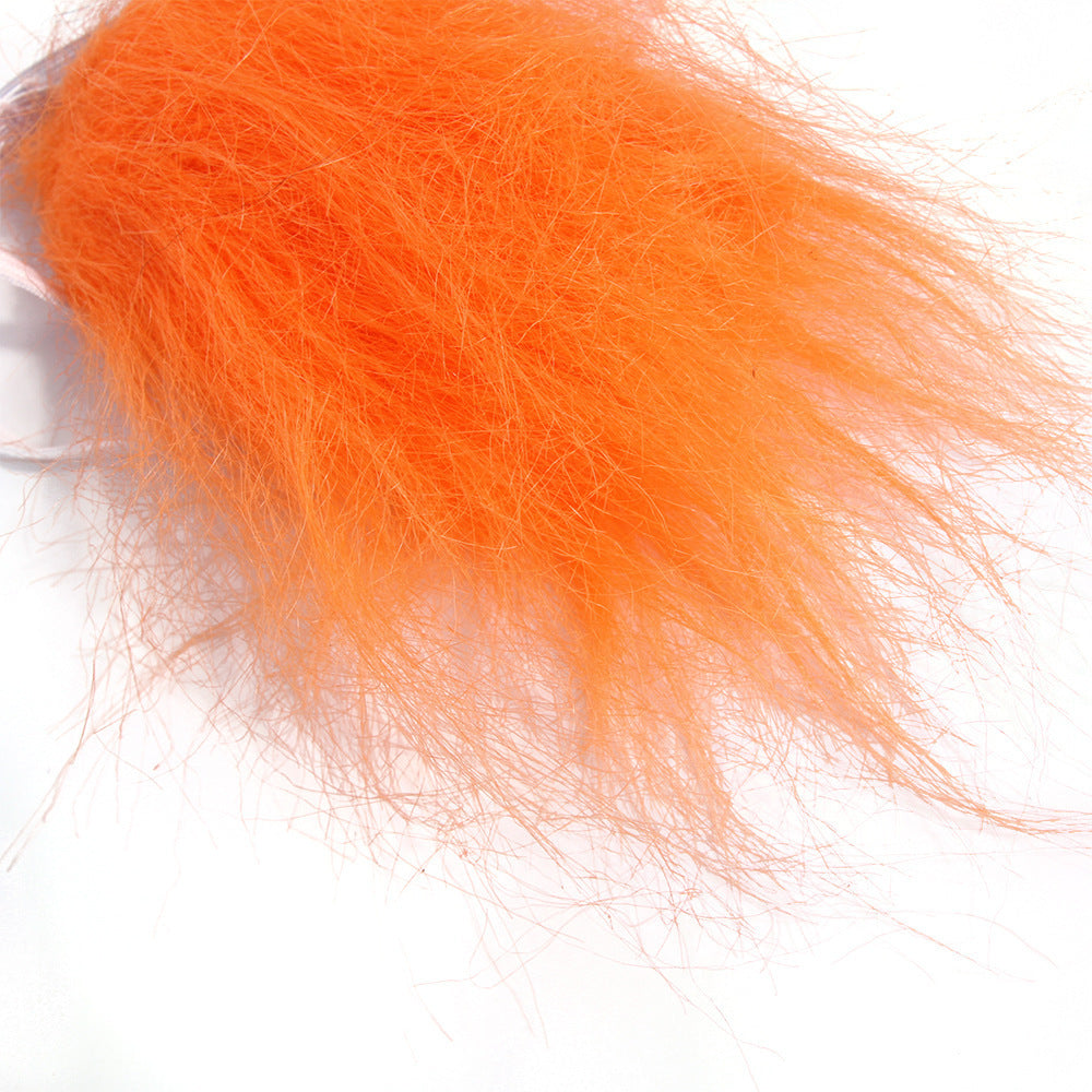Funny Pet Headwear Coloured Wig Orange